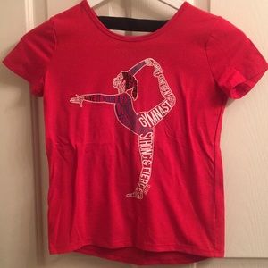 Gymnastics shirt size 8